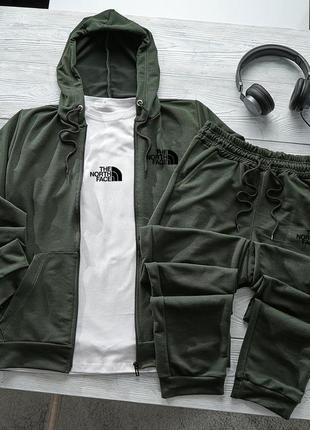 Зіппер + штани ▪︎ спортивний костюм з капюшоном the north face