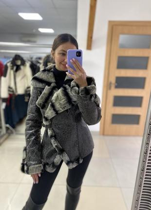 Натуральна дублянка на овчині