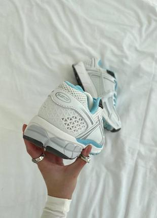 Кроссовки nike zoom vomero 5 white blue3 фото