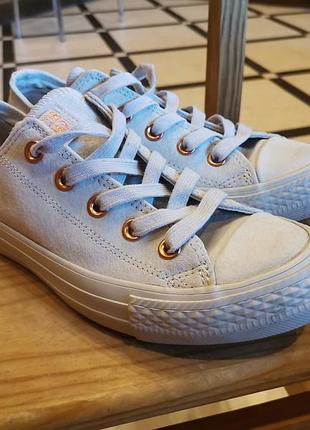 Шкіряні кеди converse