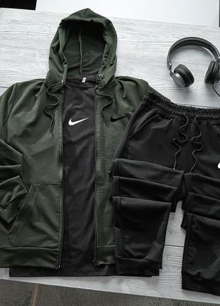 Зіппер + штани ▪︎ спортивний костюм з капюшоном nike