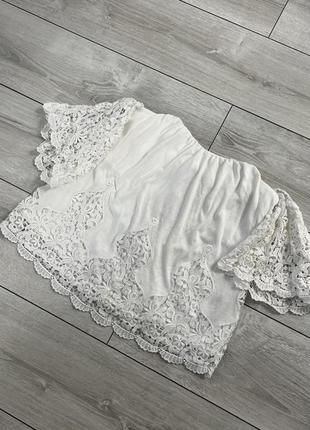 Блуза брендовая новая белая