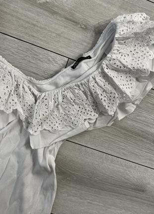 Платье zara новое белое