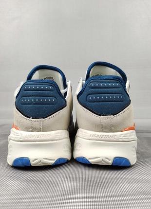 Кроссовки адедас adidas niteball white&amp;blue5 фото