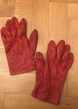 Терракотовые перчатки7 фото