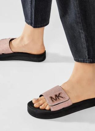 Шлепки шлепанцы сланцы michael kors 36, 37, 38, 40 р. оригинал