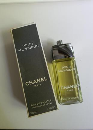 Чоловіча туалетна вода chanel pour monsieur