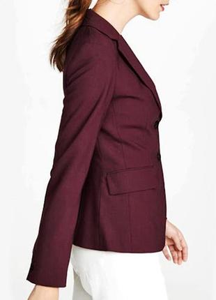 Элегантный пиджак anne brooks petite debenhams цвет марсала