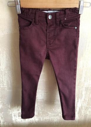 Джинсы denim co 2-3 года skinny узкие узкачи скины