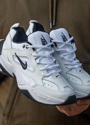 Женские кроссовки nike m2k tekno white black 37-38-39-40-415 фото