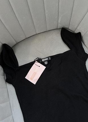 Нова чорна футболка missguided7 фото