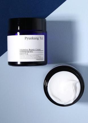 Відновлювальний пептидний крем із керамідами pyunkang yul intensive repair cream3 фото
