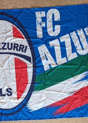 Флаг\банер футбольного клуба  fc azzurri 90 ls ( швейцария)