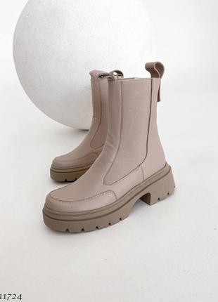 Демісезонні челсі =na=
колір: візон, натуральна шкіра