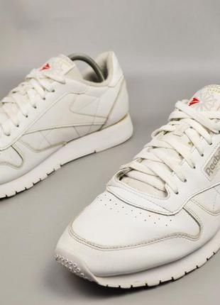 Мужские кроссовки reebok classic leather, 45.5р3 фото