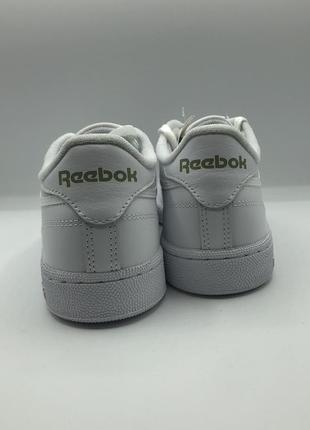 Оригинальные кожаные женские кеды reebok7 фото