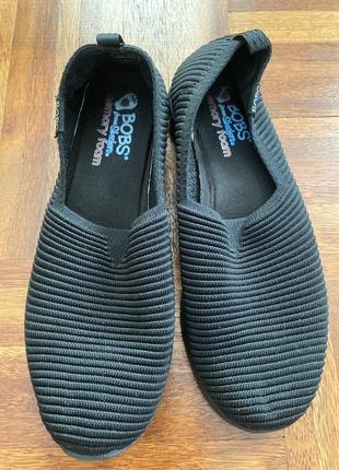Мокасины хайтопы кроссовки bobs from skechers 37-38