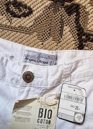 Фірмові німецькі легкі літні бавовняні брюки angelo litrico,нові з бірками, розмір 35.5 фото