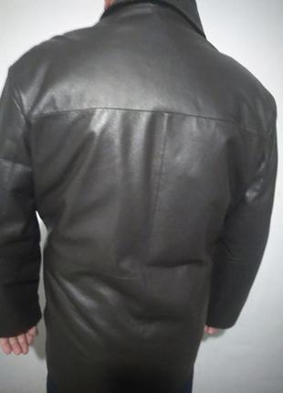 Кожаная куртка-пиджак — цена 350 грн в каталоге Пиджаки Купить мужские ...