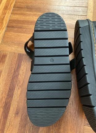 Новые кожаные босоножки сандалии в виде dr. martens leather collection 7/41693 фото