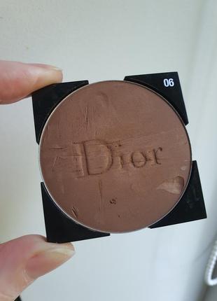Компактна пудра-бронзантор dior diorskin forever natural bronze powder2 фото