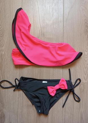 Раздельный купальник для девочки/ купальник с воланом