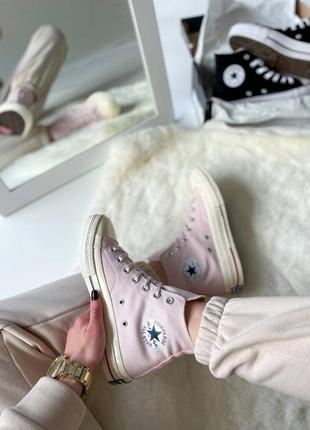 Кеди converse chuck 70 classic high top light pink5 фото