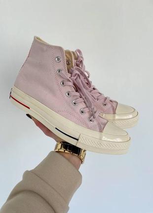 Кеди converse chuck 70 classic high top light pink