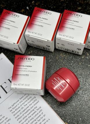 Зволожуючий крем для обличчя shiseido essential energy hydrating cream