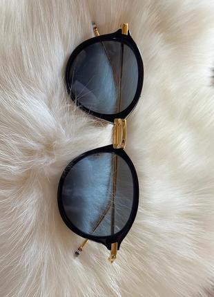 Стильні чорні сонцезахисні окуляри оригінал thom browne new york зроблено в японії2 фото