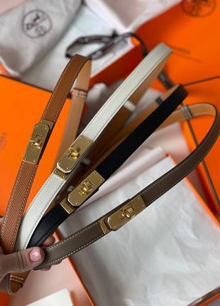 Жіночий ремінь в стилі hermes ермес