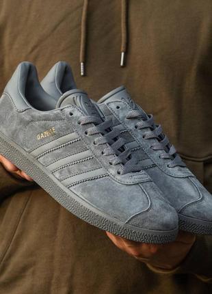 Adidas gazelle dark grey, кроссовки мужские адидас, мужественные кроссовки адедас газель, кроссовки адидас серые