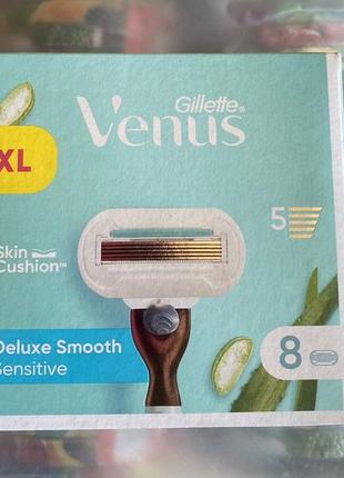 Сменные лезвия gillette venus sensetive 8 шт.