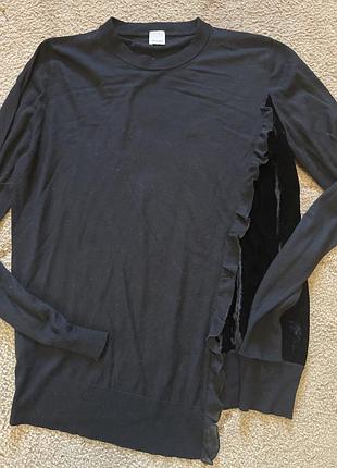 Свитер с бархатом италия