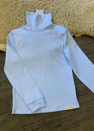 Водолазка — гольф рібана ніжно голуба five stars