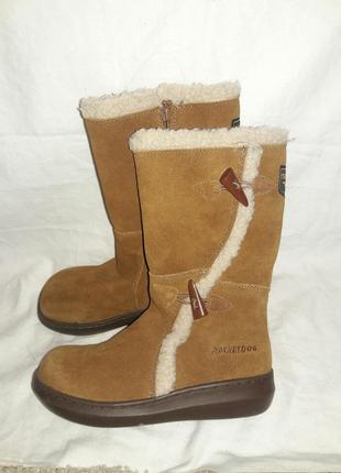 Сапоги замшевые 37 размер