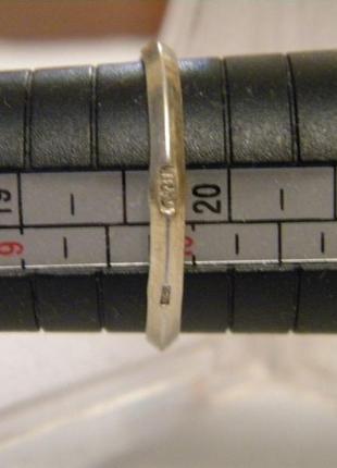 Кольцо ссср камень авантюрин позолота серебро 875 проба звезда №89 фото