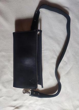 Сумочка кожаная женская