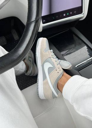 Кросівки nike sb dunk grey6 фото