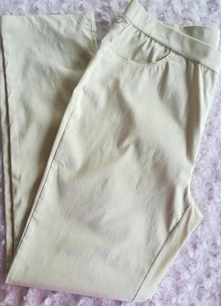 Женские летние брюки пояс на резинке4 фото