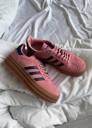 Кеды в стиле adidas gazelle