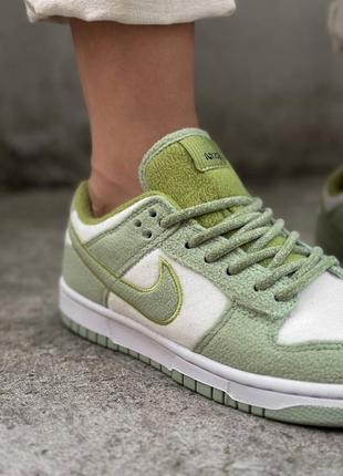 Кроссовки nike sb dunk new green5 фото