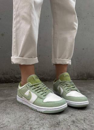 Кроссовки nike sb dunk new green2 фото