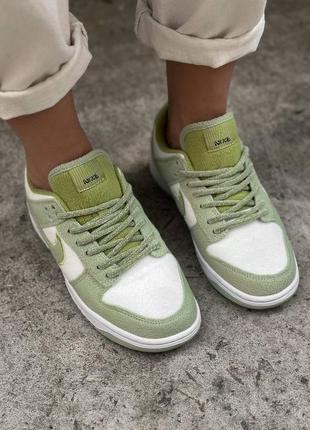 Кроссовки nike sb dunk new green3 фото