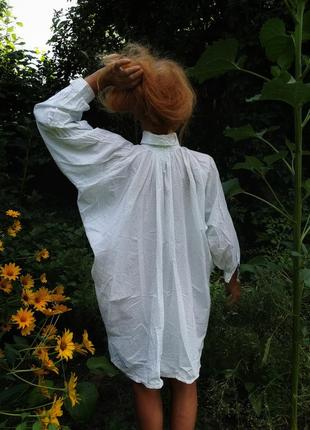 Laura ashley вінтажне плаття з кишенями домашнє в білизняному стилі нічна сорочка в горошок котон бавовна зі складками міді ретро вінтаж9 фото
