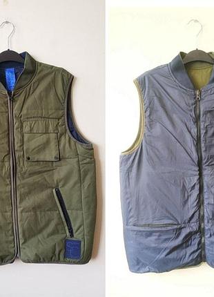 Мужской двусторонний жилет жилетка bodywarmers scotch&amp;soda оригинал