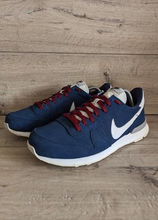 Кожаные кроссовки б/у найк nike internationalist 44 р 28 см2 фото