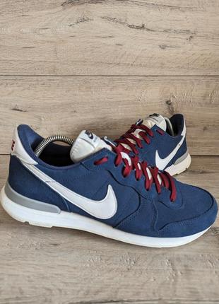 Кожаные кроссовки б/у найк nike internationalist 44 р 28 см4 фото