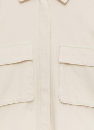 Оверсайз джинсовая куртка, pull bear (zara), коллекция 2023 года, размер s (m), m (l)5 фото