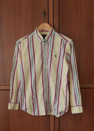 Винтажная мужская рубашка ralph lauren vintage